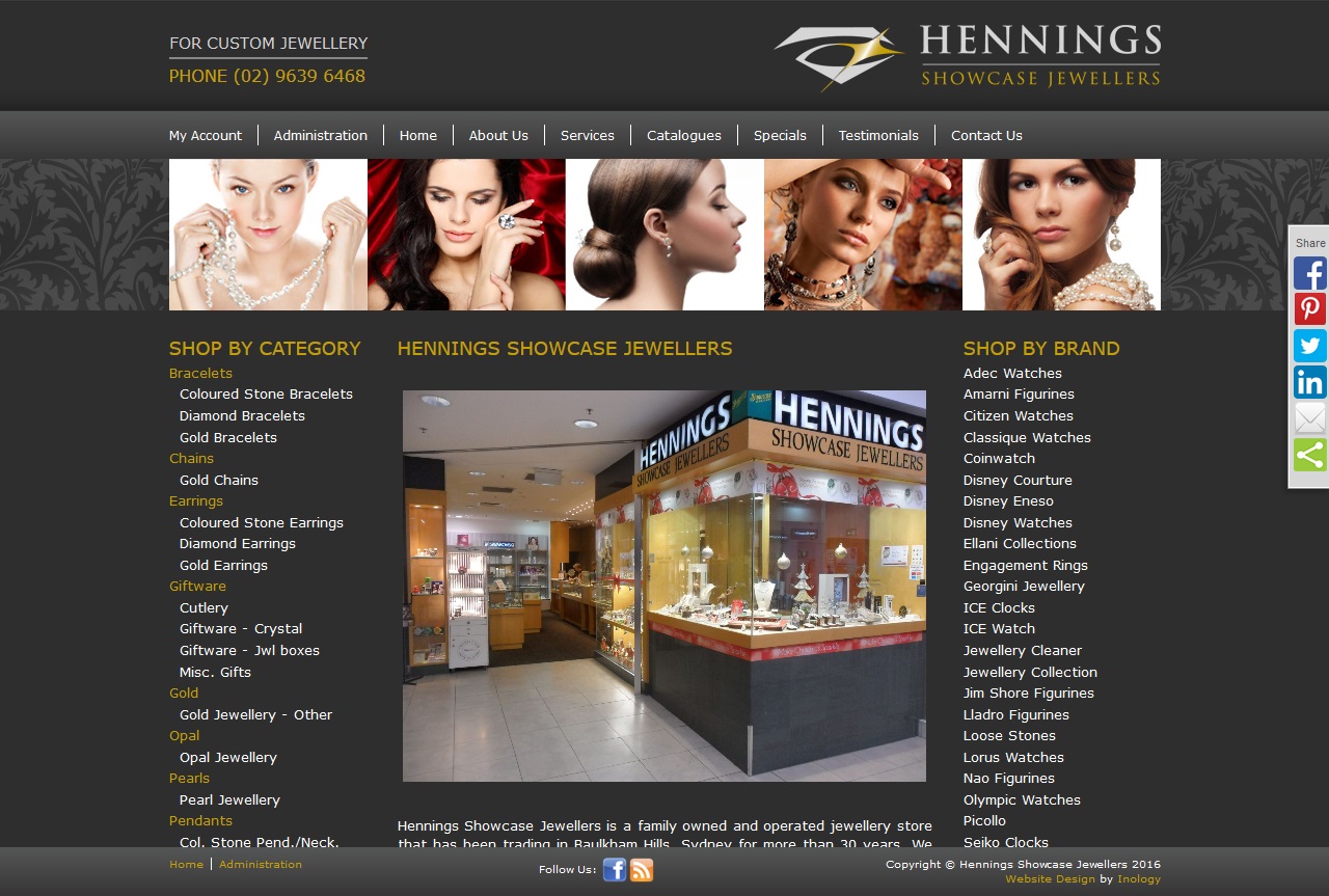 Hennings Showcase Jewellers